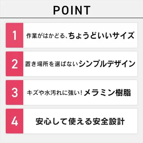 ベーシックデスク800×600 BDK-8060 全3色_3