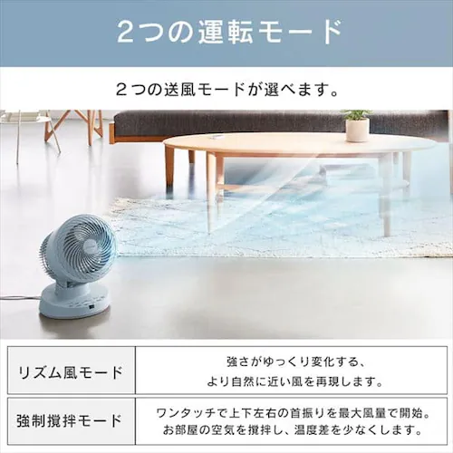 【訳あり】サーキュレーター 16畳 DCモーター PCF-BD15T 全3色_10