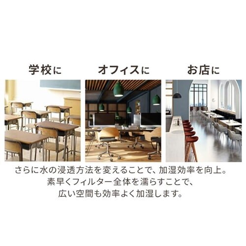 アイリスオーヤマ - 【新品訳あり(箱きず・やぶれ)】 アイリスオーヤマ　気化式加湿器　HDF-1000-W　ホワイト 大型加湿器 気化式｜大型加湿器 気化式｜加湿器｜季節家電｜電化