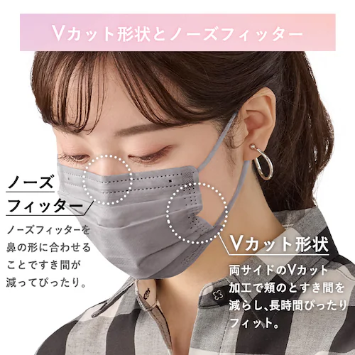 【メール便】プリーツマスク 60枚入 APN−60 全10色【代引き不可】_3