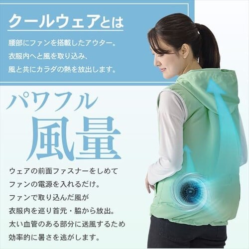 クールウェアFNCTベストセット FC22300 全5サイズ 全3色