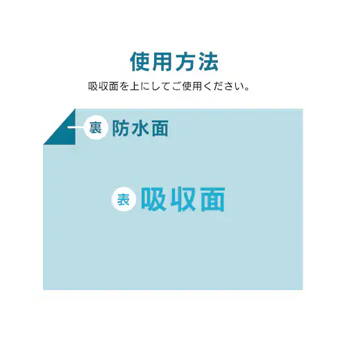 使い捨て防水シーツ普通サイズ 5枚入り 介護用品 防水シーツ 介護シーツ_8