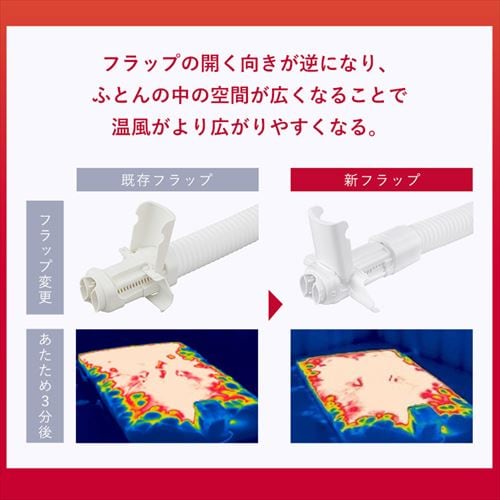 内向きフラップ】 カラリエ 布団乾燥機 ツインノズル ハイパワー 内向きフラップ】 カラリエ 布団乾燥機 ツインノズル ハイパワー