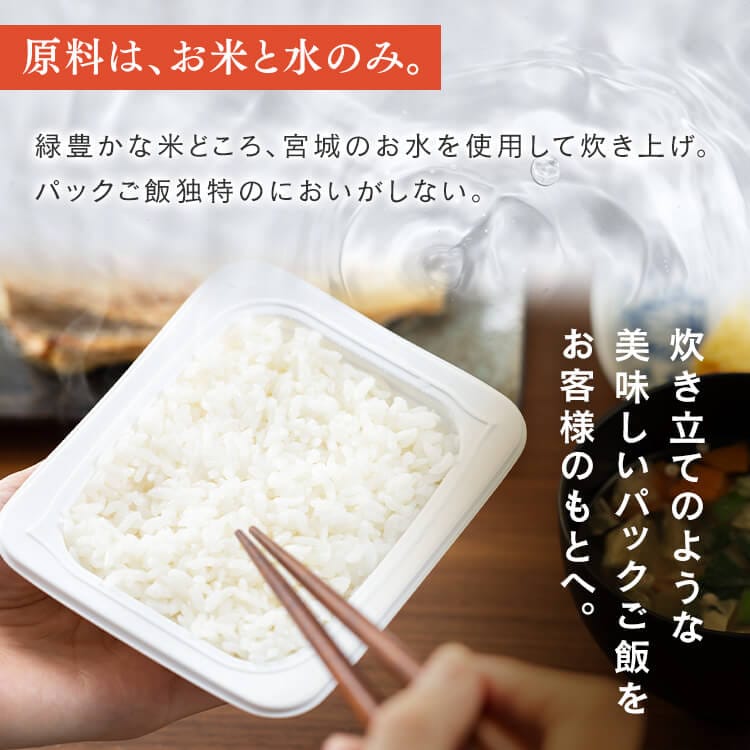 低温製法米のパックごはん 国産米100％ 200g×40パック H310717