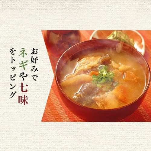 アイリスオーヤマ 豚汁 2号缶 820g ×12個 非常食 保存食 長期保存