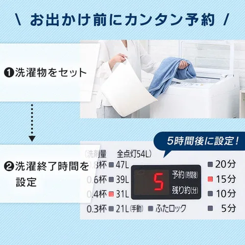 【訳あり】【設置費込み】全自動洗濯機 7.0kg IAW-T702_7