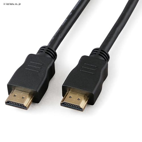HDMIケーブル 2.0m 18Gbps 高速伝送対応 IHDMI-PS20B ブラック H514210