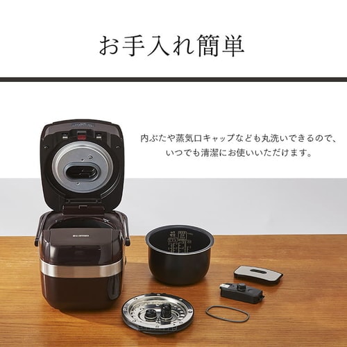 米屋の旨み 銘柄炊き 圧力IHジャー炊飯器3合 RC-PH30-R レッド H514233 │アイリスプラザ│アイリスオーヤマ公式通販サイト
