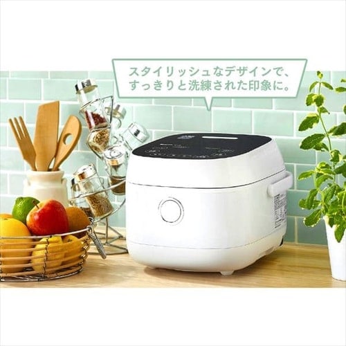 ヘルシーサポート炊飯器 IH 5.5合 ホワイト RC-IJH50-W H516359F│アイリスプラザ│アイリスオーヤマ公式通販サイト