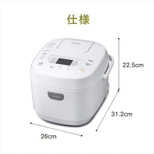 ジャー炊飯器 5.5合 RC-ME50 全2色 H516554F│アイリスプラザ│アイリスオーヤマ公式通販サイト