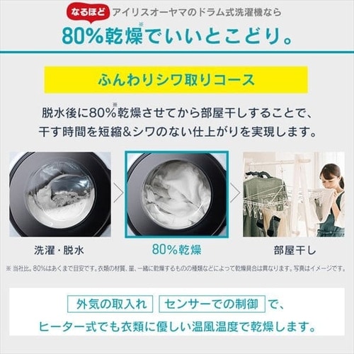 洗濯乾燥機 ドラム式 8kg 乾燥3kg 左開き コンパクト 温水洗浄