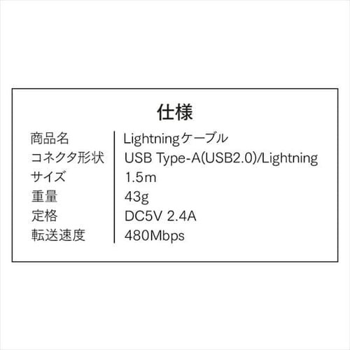 y[ցzUSBP[u 1.5m ICAL-A15-W zCg_4