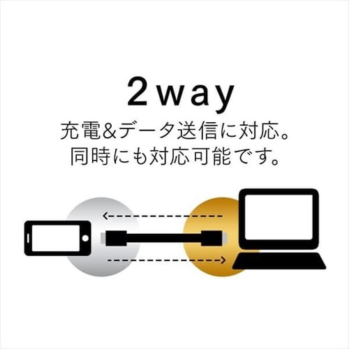 y[ցzy2ZbgzUSB-C to USBP[u 1m ICCL-A10-B ubN_2