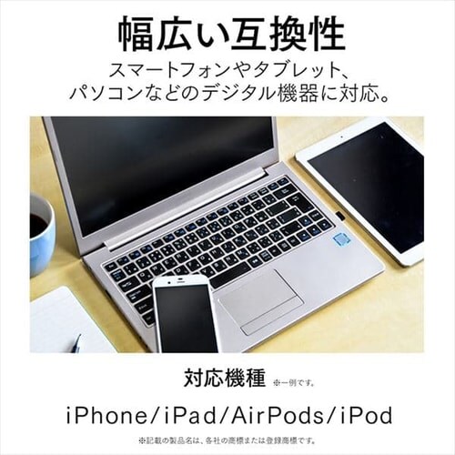 y[ցzy2ZbgzUSB-C to USBP[u 1m ICCL-A10-B ubN_3