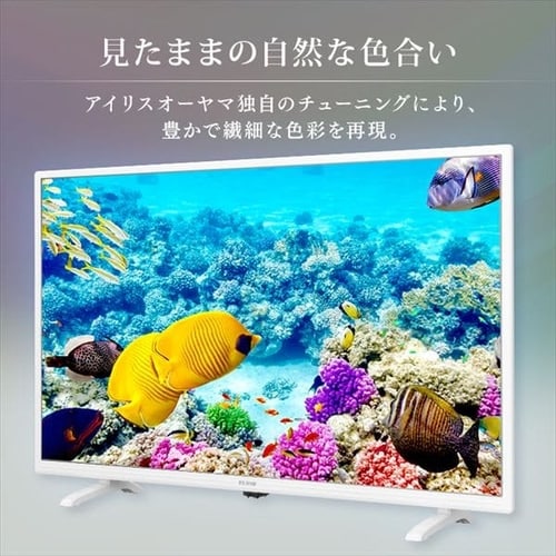 ①即日受渡❣️IRIS OHYAMA32型液晶 TV目に優しい色彩美しさ再現11500円 - 液晶テレビ