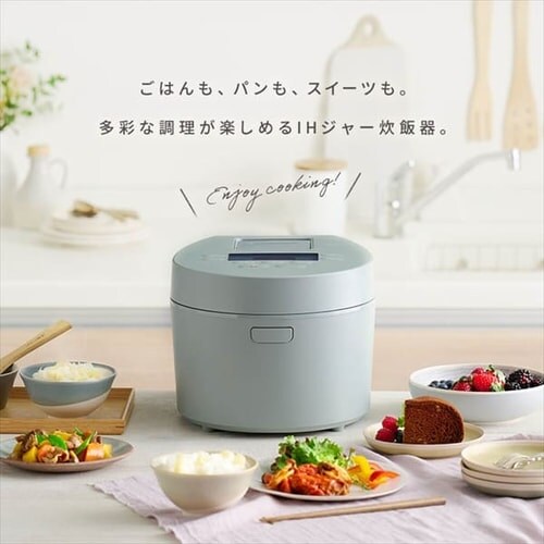炊飯器 5.5合 IH 50銘柄炊き RC-IL50-W 極厚火釜 ホワイト H517436 