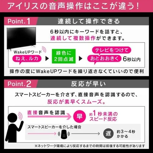 【訳あり】【設置費込み】AI機能音声操作対応4Kチューナー内蔵液晶テレビ 43インチ 43XUC38VC_10