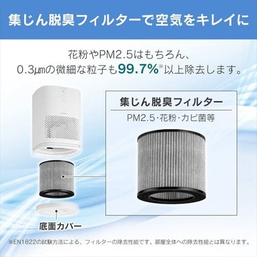 単機能空気清浄機9畳 IBP-A25-W ホワイト H517803F│アイリスプラザ│アイリスオーヤマ公式通販サイト