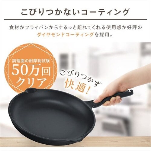 SALE／96%OFF】 アイリスオーヤマ 軽量フライパン２８ｃｍ ＩＨ用 IVL-F28 - -お取り寄せ品- tronadores.com