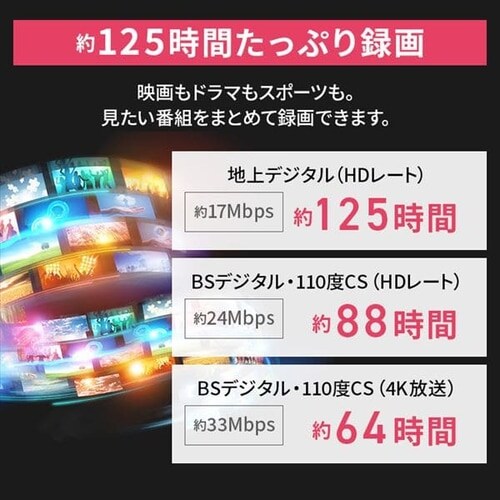 4KΉn[hfBXN 1TB HDCZ-UT1K-IR ubN_8