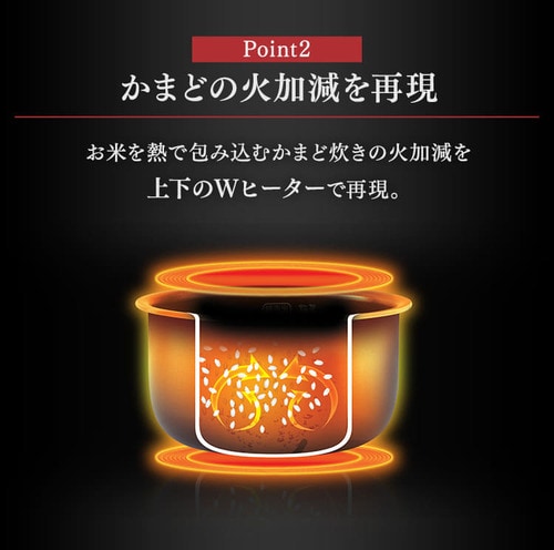 圧力IHジャー炊飯器 5.5合 RC-PJ50-B H518132F│アイリスプラザ│アイリスオーヤマ公式通販サイト