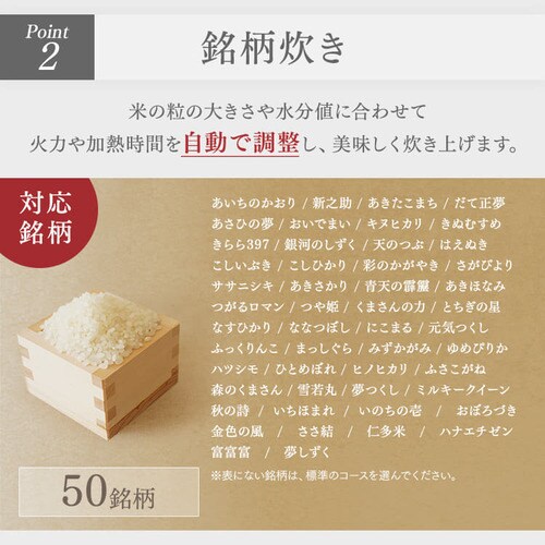 圧力IHジャー炊飯器 5.5合 RC-PJ50-B H518132F│アイリスプラザ│アイリスオーヤマ公式通販サイト