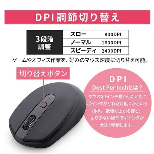 ワイヤレスマウス IM-R02-A ブルー H518142 │アイリスプラザ│アイリスオーヤマ公式通販サイト