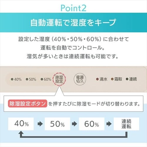 除湿機5.6L KIJC-J56 ベージュ H518292F│アイリスプラザ│アイリス