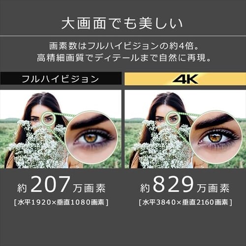 y󂠂zyݒu݁zer 50V^ 4K QLED Fiona 50XD2B_9