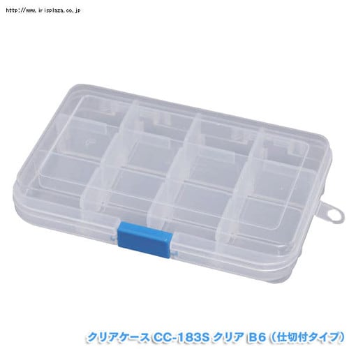 超浅型クリアケース CC-212S クリア A5（仕切付タイプ） H520878