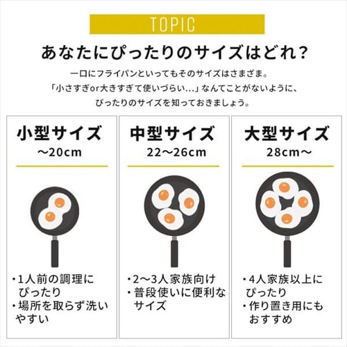 ダイヤモンドコートフライパン 26cm DGS-F26 H520912│アイリスプラザ│アイリスオーヤマ公式通販サイト