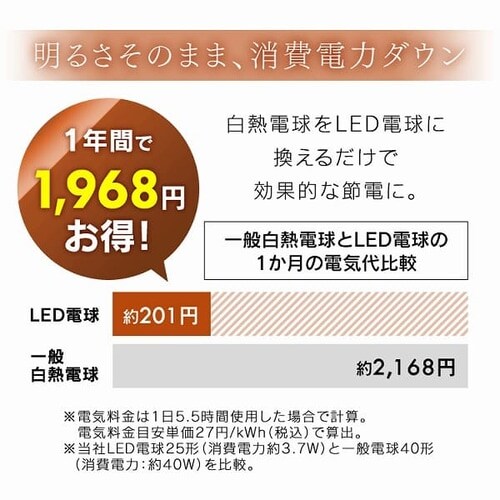 LEDtBgd E26 S^Cv 40W` F LDG4N-G-FC ~j{[_8