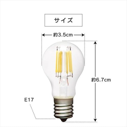 LEDtBgd E17 S^Cv 40W` F `Ή LDA4N-G-E17-FC ~jNvg_12