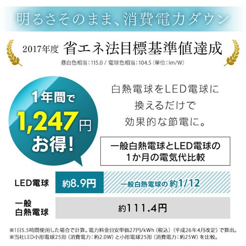 LEDd E17 Lz^Cv 25W` F `Ή fMގ{HΉ LDA2N-G-E17-2T7_10