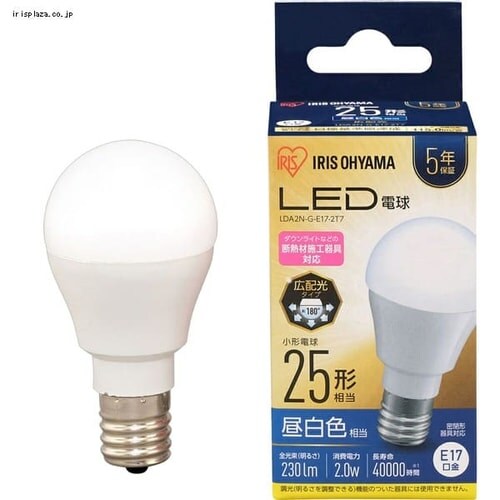 LEDd E17 Lz^Cv 25W` F `Ή fMގ{HΉ LDA2N-G-E17-2T7_15