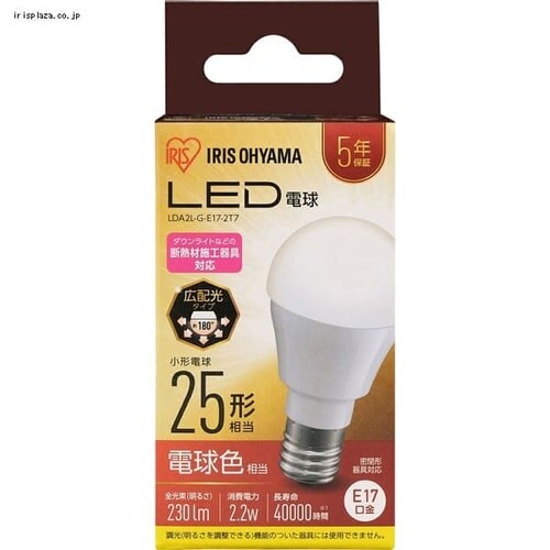LEDd E17 Lz^Cv 25W` F `Ή fMގ{HΉ LDA2N-G-E17-2T7_20