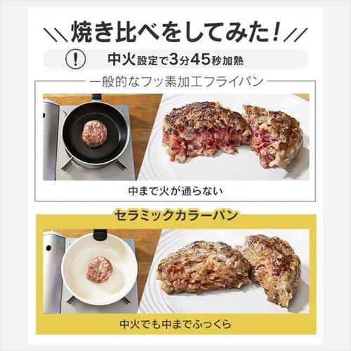 IH対応】KITCHEN CHEF セラミックカラーパン 14点セット CC-SE14NP ベージュ H572915 │アイリスプラザ│アイリスオーヤマ 公式通販サイト