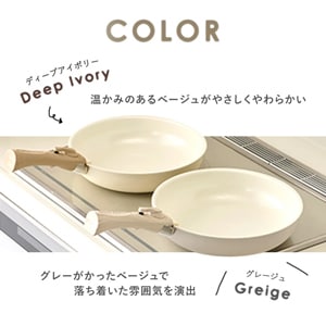 未使用品！アイリスオーヤマ　セラミックカラーパン 14点セット ベージュIH対応 IH対応】KITCHEN CHEF セラミックカラーパン 14点セット CC