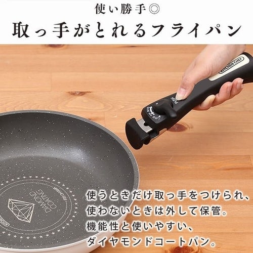 【IH対応】KITCHEN CHEF ダイヤモンドコートパン 12点セット ISN-SE12 ホワイト＆マーブル H521141 アイリスプラザ  アイリスオーヤマ公式通販サイト