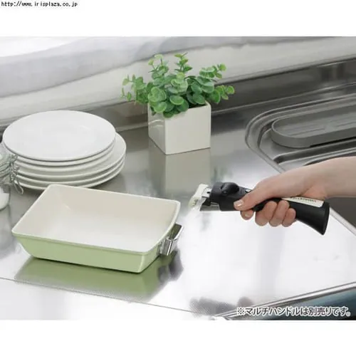 【KITCHEN CHEF(キッチンシェフ)】セラミッククイックパン エッグパン CQP-EPB ピンク・オレンジ・ライトグリーン_4