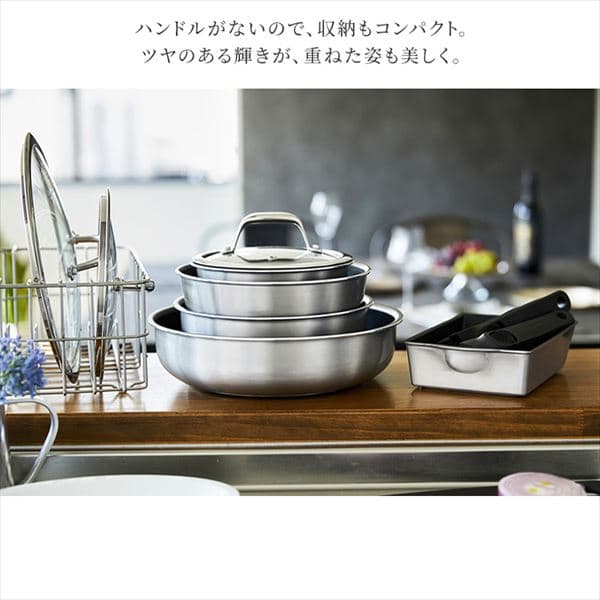 ダイヤモンドグレイス なべ20cm DG-S20P シルバー H537325 │アイリスプラザ│アイリスオーヤマ公式通販サイト