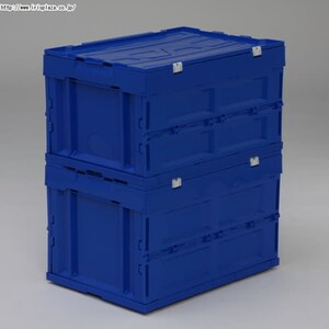 収納ボックス 折りたたみコンテナ 蓋付き フタ一体型 20L HDOH-20L 