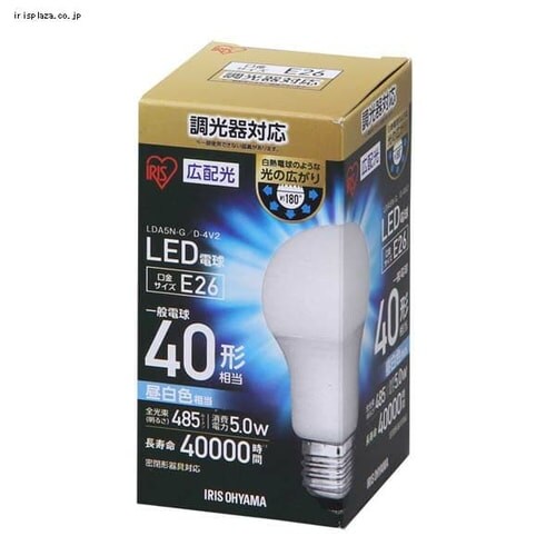 LEDd E26 Lz^Cv 40v` dF Ή `Ή fMގ{HΉ LDA5L-G/D-4V2_4