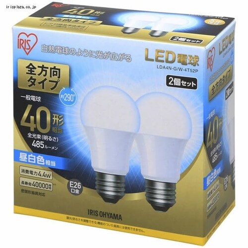 LEDd E26 S^Cv 40W` F LDA4N-G/W-4s5_10