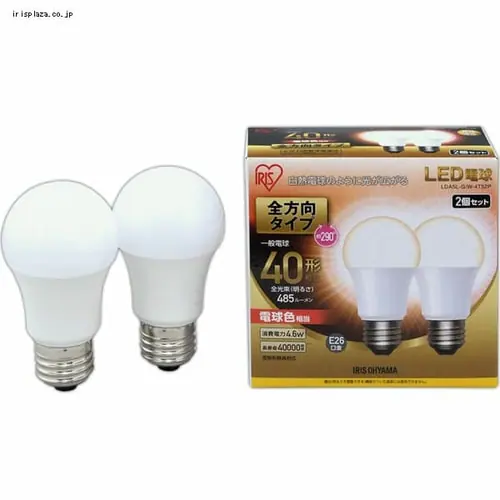 LEDd E26 S^Cv 40W` F `Ή LDA4D-G/W-4T5_12