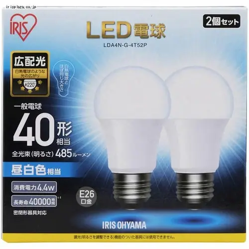 LEDd E26 Lz^Cv 40W` dF `Ή LDA5L-G-4T5_10