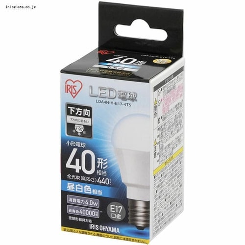 LEDd E17 ^Cv 40W` F LDA4N-H-E17-4T5_4