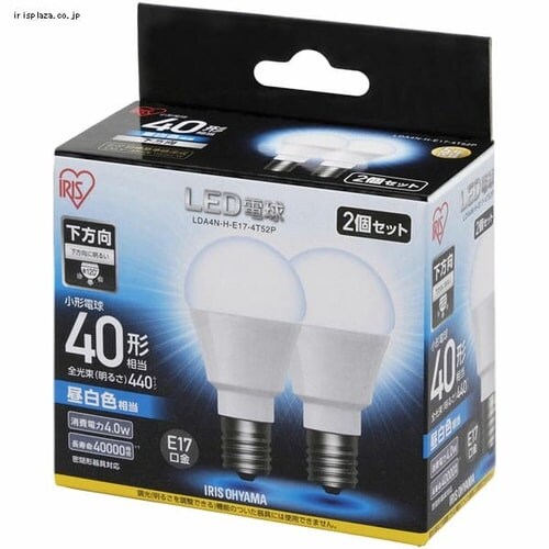 LEDd E17 ^Cv 40W` F LDA4N-H-E17-4T5_12