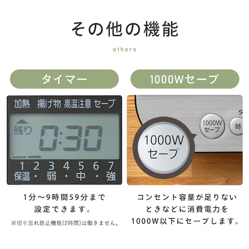 IHR 1 1400W  Ζʑ쎮 IHC-T61-B ubN_10