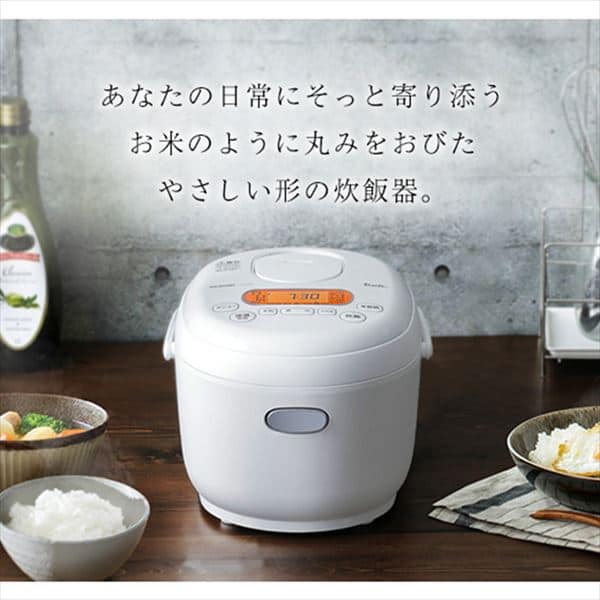 米屋の旨み 銘柄炊き ジャー炊飯器 5.5合 ホワイト RC-MD50-W H572345F│アイリスプラザ│アイリスオーヤマ公式通販サイト